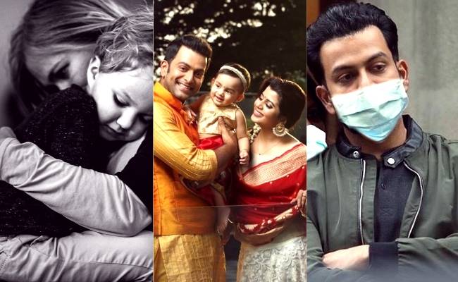 கொரோனா நடிகர் பிருத்திவி ராஜ் மனைவி உருக்கமான பதிவு Actor Prithviraj Sukumaran struck in jordan due to corona and wife supriya menon emotional tweet