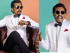 கோட் சூட்டில் சென்றாயன் மாஸ் லுக் போட்டோஸ் வைரல் | actor sendrayan's stylish look photos goes viral