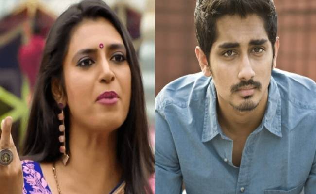 actor siddharth apologises to saina nehwal kasthuri responds