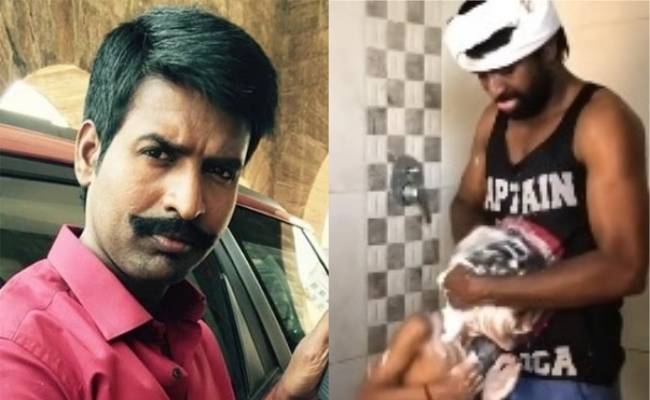 நடிகர் சூரி தன் மகனுடன் செம காமெடி | actor soori shares his quarantine video and request modi on coronavirus issue