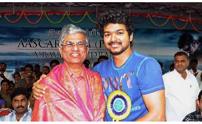 Actor Vijay and his father s a chandrasekhar issue