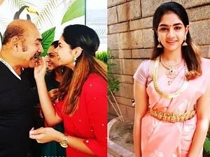 Actor Vijayakumar's granddaughter's cute pics goes viral ft Diya | நடிகர் விஜயகுமாருடைய பேத்தியின் புகைப்படங்கள் இணையத்தில் வைரல்