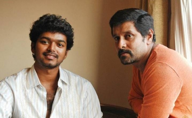 Actor Vikram about doing a film with Vijay in Ajay Gnanamuthu Direction