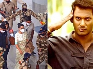 நடிகர் விஷால் பிரபல நடிகைக்கு ஆதரவு | actor vishal directly supports popular actress for this