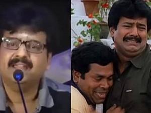 Actor Vivek about Mayilsamy throwback video emotional