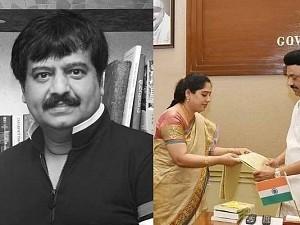 Actor vivek wife request to name the street by his name
