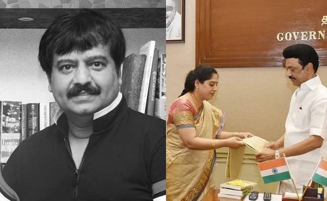 Actor vivek wife request to name the street by his name