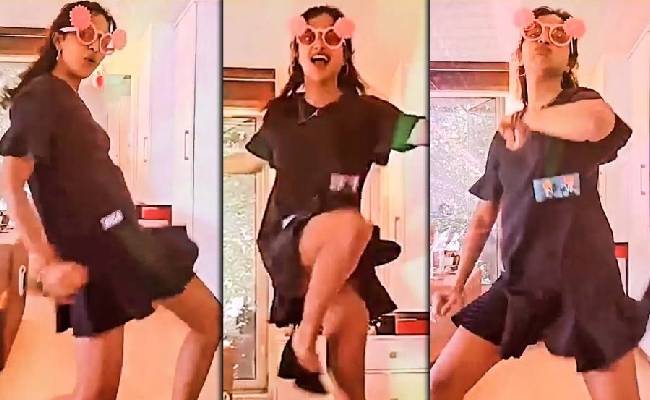 Actress Amala Paul hot viral dance video breaking internet