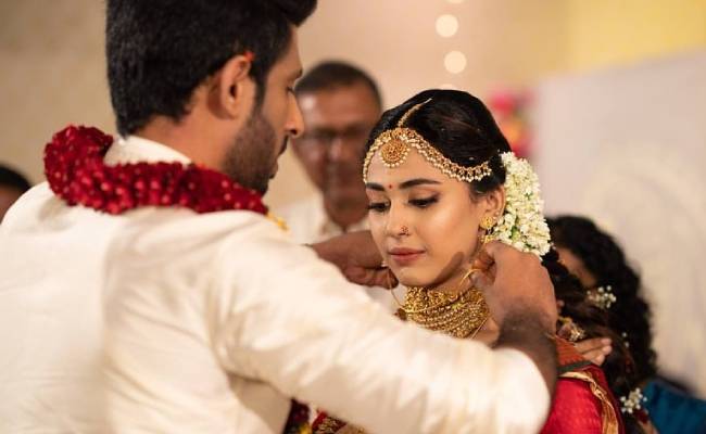 Actress Aparna vinod vijay movie actress gets married