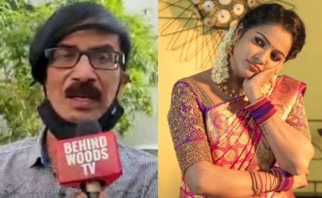 சித்ராவின் மறைவு கண் கலங்கிய மனோபாலா | Actress chithra suicide manobala in tears emotional video