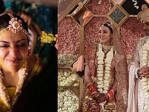 Video: மணவாழ்வில் நுழைந்த 'காஜல்' அகர்வால்... திருமண 'வீடியோ' உள்ளே!