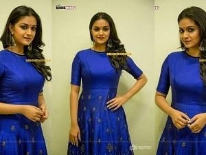 Actress Keerthy Suresh Affected from covid positive