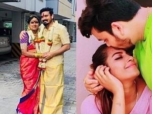 Actress Myna Nandhini blessed with baby boy | ஆண் குழந்தைக்கு அம்மாவான நடிகை மைனா நந்தினி