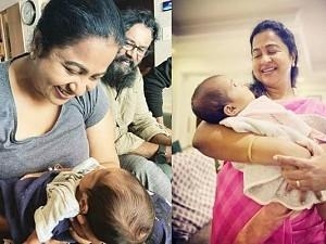 Actress Radhika with her granddaughter pic goes Viral | பேத்தியுடன் இருக்கும் நடிகை ராதிகாவின் ஃபோட்டோ வைரல்