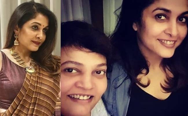 சகோதரியுடன் ரம்யா கிருஷ்ணன் செம பதிவு | actress ramya krishnan posts a cute pic with her sister