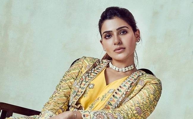 Actress Samantha Praises the Fan who drew her Hands