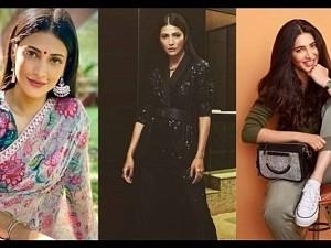 Actress Shruthi Haasan instagram video gone viral