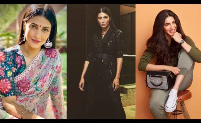 Actress Shruthi Haasan instagram video gone viral