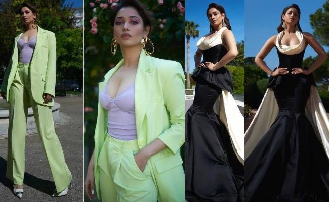 Actress Tamannaah Bhatia Cannes Film Festival Latest Photos