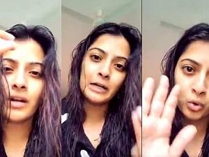 வீடியோ பதிவிட்டு நடிகை வரலக்ஷ்மி சரத்குமார் கொந்தளிப்பு Actress Varalakshmi Sarathkumar Posts An Shocking Video On Corona lockdown