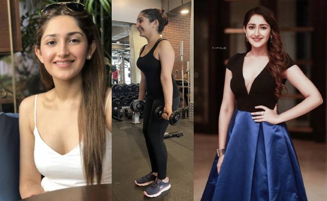 After Pregnancy Weight loss tips shared by Actress Saayeesha