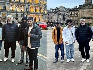 Ajith and His Fans Conversation in Glasgow Scotland Street