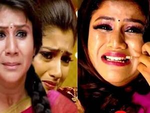 Alya Manasa Really Cried in while acting Vijay Tv Show Video