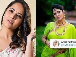 anasuya bharadwaj oppose tweets after fans calling her aunty