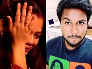 anitha husband post about anitha crying in biggboss அனிதாவுக்கு கணவர் சொன்ன ஆறுதல்