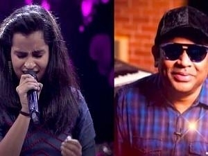 AR Rahman poetic comment sivaangi singing cook with comali
