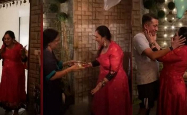 Archana's Family gives a warm welcome to her, Video out
