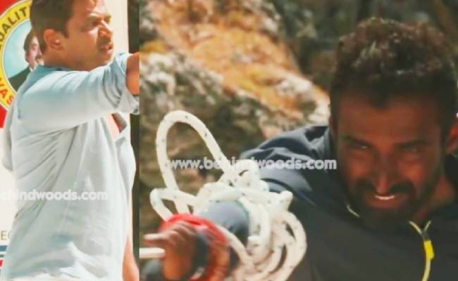 arjun saves nandha rope task survivor tamil task