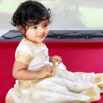 Asin shares her daughter Arin's pic and wishes Onam