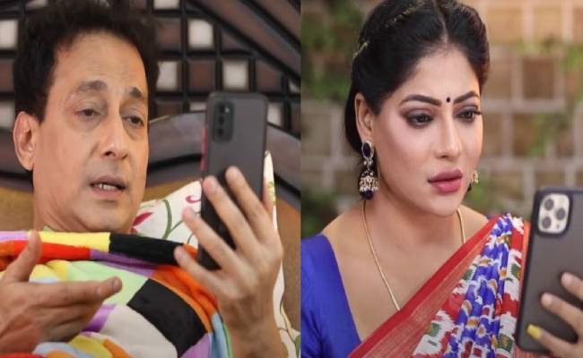 baakiyalakshmi gopi acting to radhika in video call