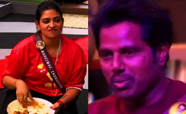 bigg boss 6 tamil amuthavanan asked to feed food to housemates