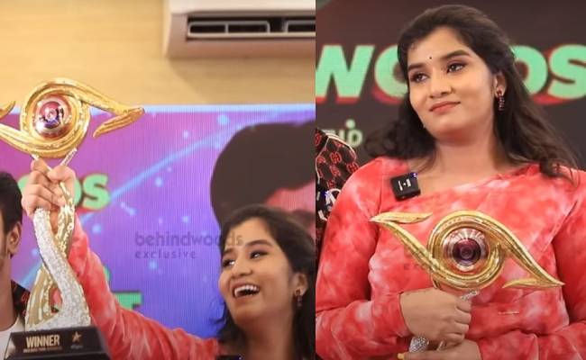 Bigg Boss Dhanalakshmi emotional about her moment in house