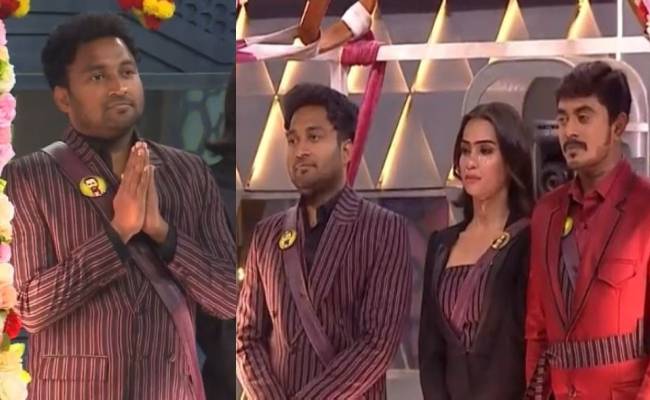 Bigg Boss last words to vikraman before exit from house