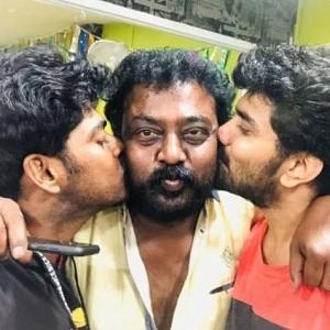 குட்டி சித்தப்பு..! - பிக் பாஸ் சரவணனின் மகனுடன் கவின் மற்றும் சாண்டி
