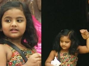 biggboss heartfelt conversation with cute little girl vijay tv