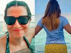 BiggBoss Shivani Maldives Vacation Viral Video ஷிவானி மாலத்தீவு