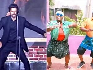விஜய்க்கு நடனம் ஆடி டெடிகேட் செய்த பாண்டியம்மா Bigil Pandiyamma dedicated dance video to thalapathy vijay