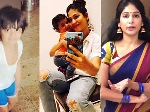 நடிகை விஜயலட்சுமி வெளியிட்ட மகனின் க்யூட் வீடியோ | chennai 28 actress vijayalakshmi shares a cute video of her son dancing