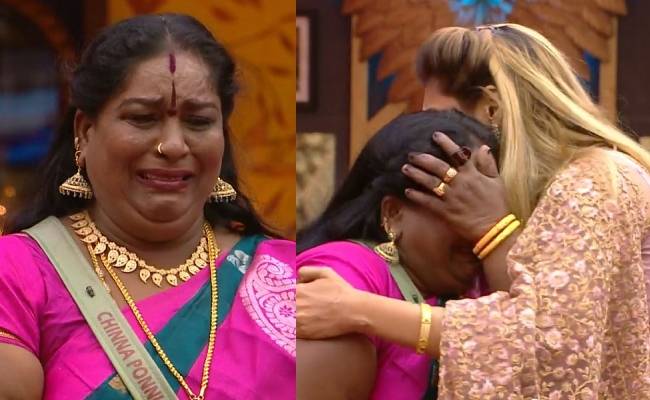 chinna ponnu cries after knowing that she is in safe zone