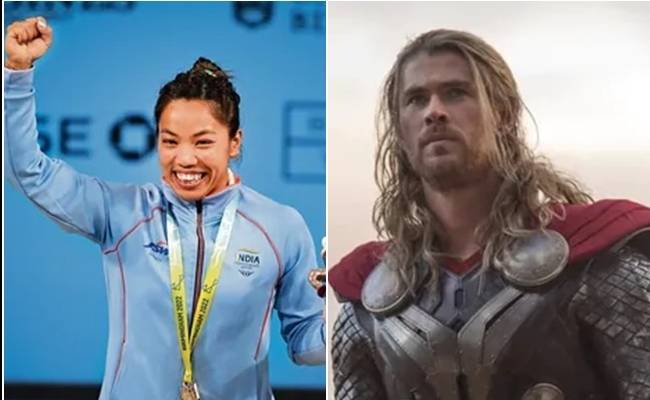 Chris Hemsworth reply for Mirabai after fan Command