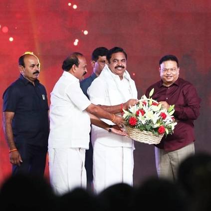 CM Edappadi Palanisamy about Tamil Cinema's Golden Period in Vels Vetri vizha