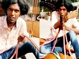 cooku with comali bala funny video with horse ஜாலியாக குதிரை ஓட்டி கலாய்த்த பாலா