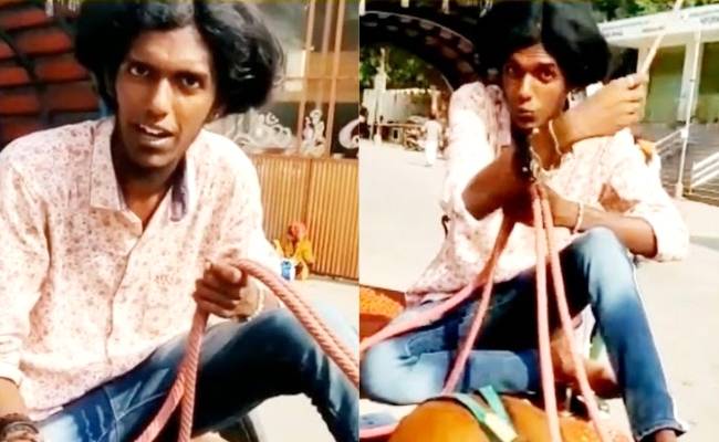 cooku with comali bala funny video with horse ஜாலியாக குதிரை ஓட்டி கலாய்த்த பாலா