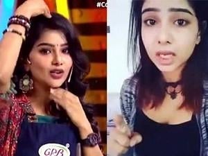 cooku with comali fame pavithra releases a video குக் வித் கோமாளி பவித்ரா பதிவு
