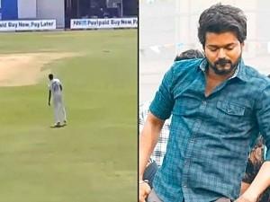 cricketer ashwin dances for vaththi coming வாத்தி கம்மிங் பாடலுக்கு அஸ்வின் நடனம்