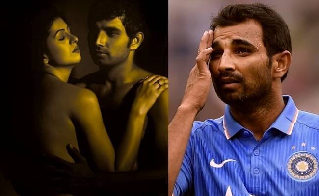 மொஹம்மத் சமி மனைவியுடன் நிர்வான புகைப்படம் Cricketer Mohammed Shami Wife shares nude pic with him